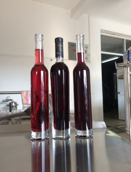 藍(lán)莓酒速冷+錯(cuò)濾膜過(guò)濾效果