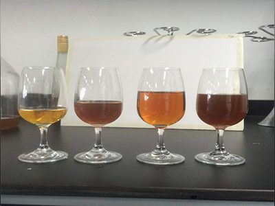 半發(fā)酵棗酒低溫過濾效果（液體速冷機(jī)+錯(cuò)流膜過濾機(jī)效果）3