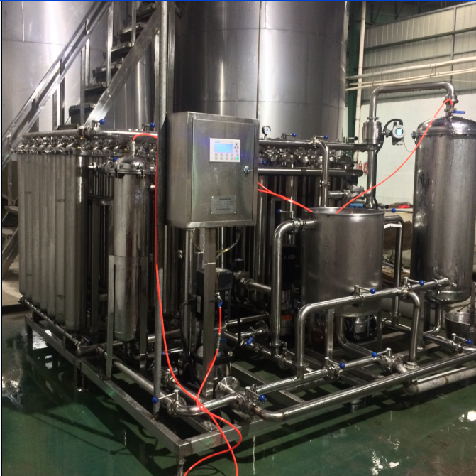 湖州老恒和釀造有限公司 錯濾膜過濾機現(xiàn)場